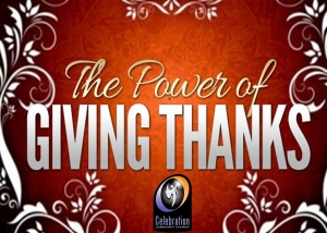 The power of giving thanks